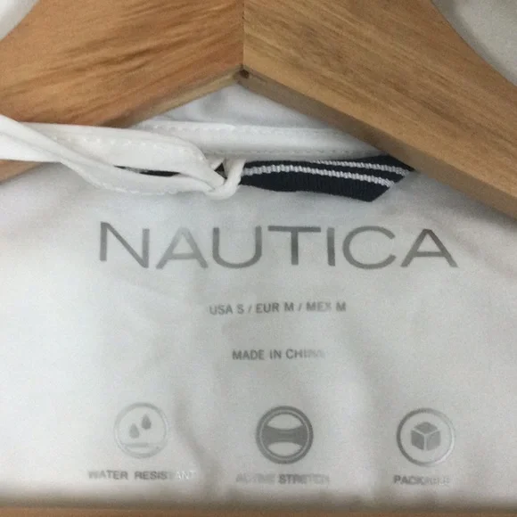 NWT Nautica S Bright White Jacket - Picture 14 of 15